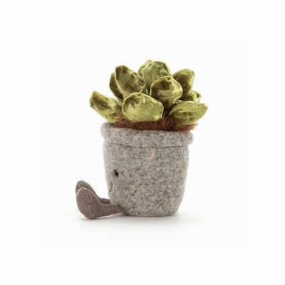 Jellycat Silly Succulent Jade Australia | 418973ZYN